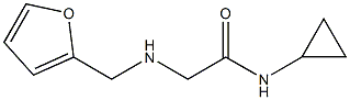 N-cyclopropyl-2-[(furan-2-ylmethyl)amino]acetamide