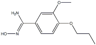 N'-hydroxy-3-methoxy-4-propoxybenzenecarboximidamide