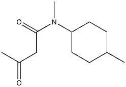 N-methyl-N-(4-methylcyclohexyl)-3-oxobutanamide