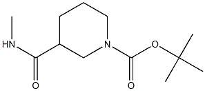 tert-butyl 3-[(methylamino)carbonyl]piperidine-1-carboxylate