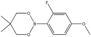 2-(2-Fluoro-4-methoxyphenyl)-5,5-dimethyl-1,3,2-dioxaborinane