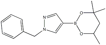 1-Benzyl-4-(4,4,6-trimethyl-1,3,2-dioxaborinan-2-yl)-1H-pyrazole