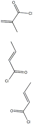 Crotonyl chloride
2-Butenoyl chloride
-Methacryloyl chloride