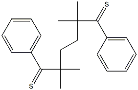 2,2,5,5-Tetramethyl-1,6-diphenylhexane-1,6-dithione