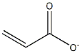 Propenoic acid anion Structural