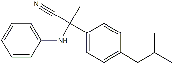 2-Anilino-2-(p-isobutylphenyl)propanenitrile