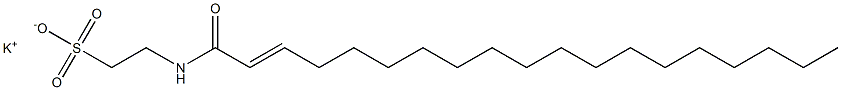N-(2-Nonadecenoyl)taurine potassium salt Structural Picture
