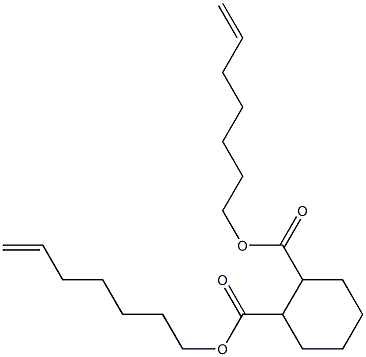 1,2-Cyclohexanedicarboxylic acid bis(6-heptenyl) ester