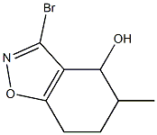 3-Bromo-4,5,6,7-tetrahydro-5-methyl-1,2-benzisoxazol-4-ol