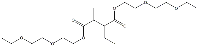 2-Ethyl-3-methylsuccinic acid bis[2-(2-ethoxyethoxy)ethyl] ester