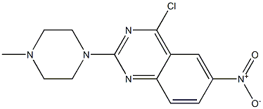 2-[4-Methyl-1-piperazinyl]-4-chloro-6-nitroquinazoline