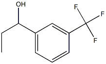 1-[3-(Trifluoromethyl)phenyl]-1-propanol Structural