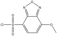 7-methoxy-2,1,3-benzoxadiazole-4-sulfonyl chloride Structural