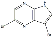 3,5-Dibromo-4,7-diazaindole Structural