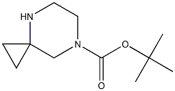 tert-butyl 4,7-diazaspiro[2.5]octane-7-carboxylate Structural