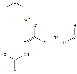 sodium carbonate bicarbonate dihydrate Structural