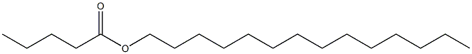 tetradecyl sec-pentanoate Structural