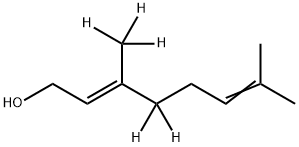 Geraniol-D5 Structural