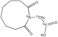 Suberyl Glycine-13C2,15N Structural