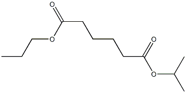 Adipic Acid Propyl 2-Propyl Ester Structural