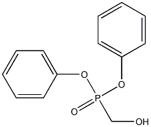 Diphenyl (Hydroxymethyl)phosphonate Structural