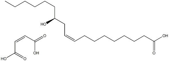 Maleic acid ricinoleate Structural