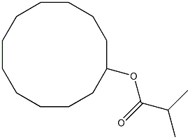 CYCLODODECYL ISO-BUTYRATE Structural