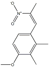 1-(4-METHOXY-2,3-DIMETHYLPHENYL)-2-NITROPROPENE Structural