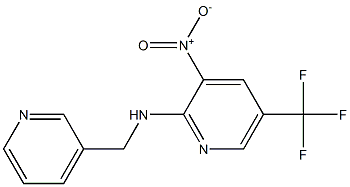 (3-Nitro-5-trifluoromethyl-pyridin-2-yl)-pyridin-3-ylmethyl-amine