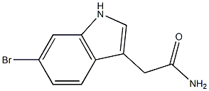 2-(6-bromo-1H-indol-3-yl)acetamide