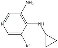 5-bromo-N4-cyclopropylpyridine-3,4-diamine