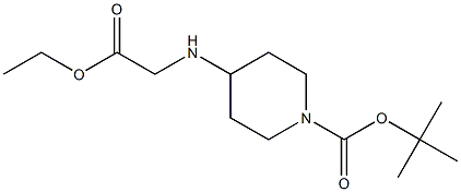 tert-butyl 4-[(2-ethoxy-2-oxoethyl)amino]piperidine-1-carboxylate