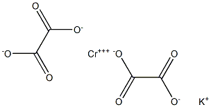 potassium chromium oxalate Structural