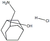 2-(AMINOMETHYL)ADAMANTAN-2-OL Hydrochloride Structural