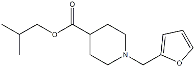 ISOBUTYL 1-(2-FURYLMETHYL)PIPERIDINE-4-CARBOXYLATE