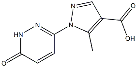 5-METHYL-1-(6-OXO-1,6-DIHYDROPYRIDAZIN-3-YL)-1H-PYRAZOLE-4-CARBOXYLIC ACID