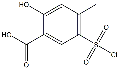 5-(CHLOROSULFONYL)-2-HYDROXY-4-METHYLBENZOIC ACID