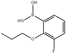 3-Fluoro-2-propoxy-benzoic acid
 Structural