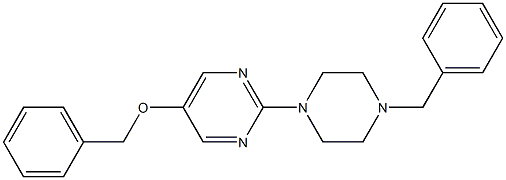 5-BENZYLOXY-2-(4-BENZYL-PIPERAZIN-1-YL)-PYRIMIDINE