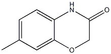 7-METHYL-2H-1,4-BENZOXAZIN-3(4H)-ONE Structural