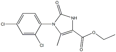 ETHYL 1-(2,4-DICHLOROPHENYL)-5-METHYL-2-OXO-2,3-DIHYDRO-1H-IMIDAZOLE-4-CARBOXYLATE