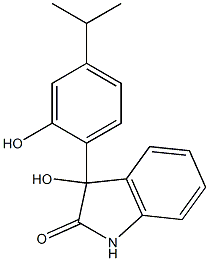 3-hydroxy-3-(2-hydroxy-4-isopropylphenyl)-1,3-dihydro-2H-indol-2-one