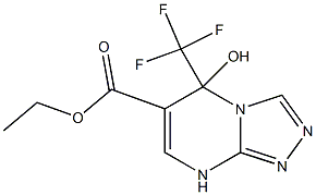 ethyl 5-hydroxy-5-(trifluoromethyl)-5,8-dihydro[1,2,4]triazolo[4,3-a]pyrimidine-6-carboxylate