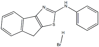 N-phenyl-8H-indeno[1,2-d][1,3]thiazol-2-amine hydrobromide