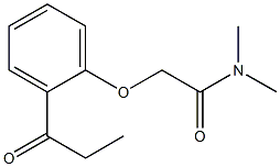 N,N-dimethyl-2-(2-propionylphenoxy)acetamide