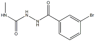 2-(3-bromobenzoyl)-N-methyl-1-hydrazinecarboxamide