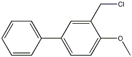 (2-methoxy(5-phenyl)phenyl)methylchloride