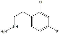 1-(2-chloro-4-fluorophenethyl)hydrazine