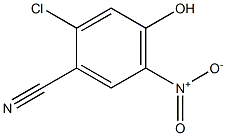 2-chloro-4-hydroxy-5-nitrobenzonitrile Structural