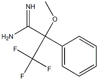 3,3,3-trifluoro-2-methoxy-2-phenylpropanamidine